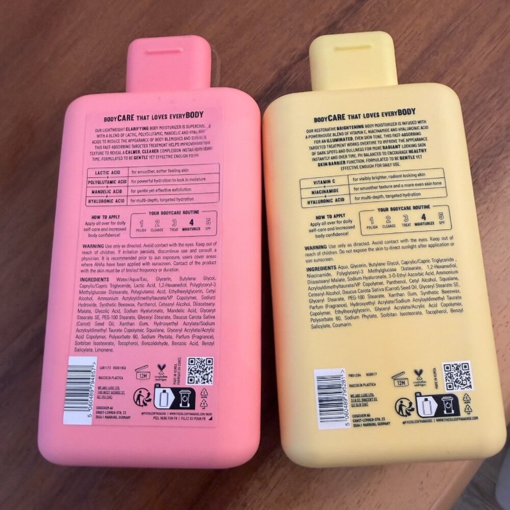 Isle of Paradise Body Moisturizer Bundle – 2 Full-Size Lot – NEW - Picture 2 of 2
